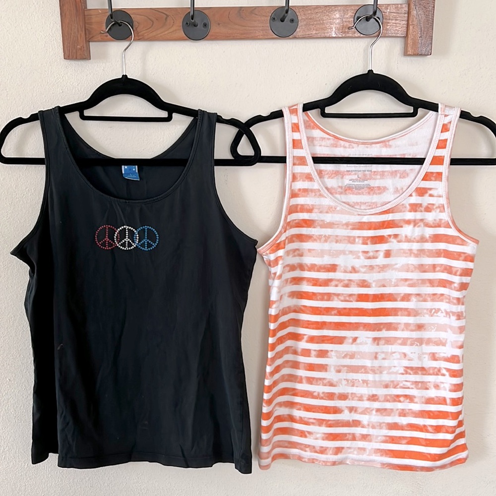 Muscle Shirt Bundle Fourth of July Tie-Dye Somona Target Size Large